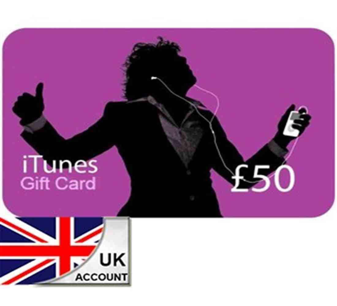 Apple iTunes Gift Card £50 - UK Account Apple iTunes Gift Card £50 - UK Account
